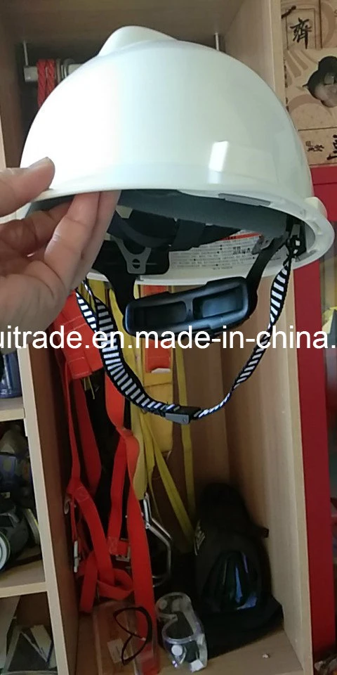 ABS/PE Comfort Protective Hat Adjustable Msa Safety Helmet for Export